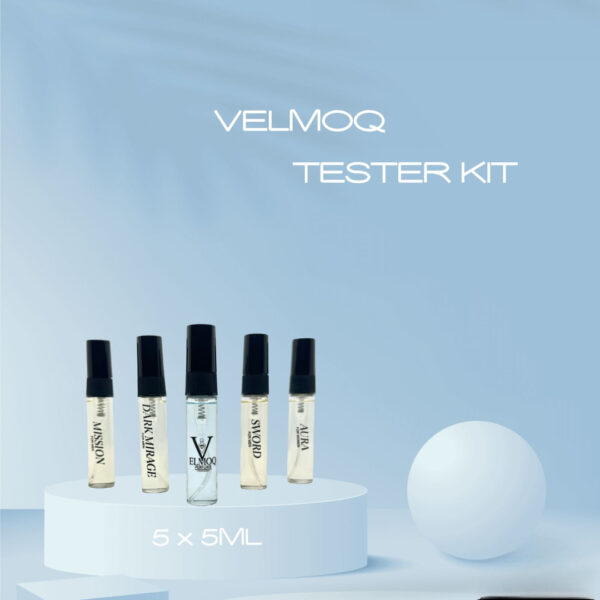 VELMOQ 4-in-1 PERFUME TESTEER (4 x 5 ml)